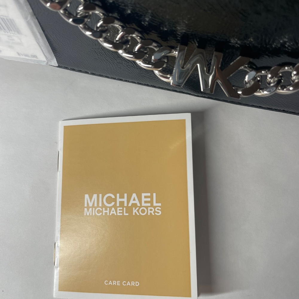 Michael Kors New with Tag (NWT) Black Jet Set Sm Chain Pouchette - Picture 6 of 7